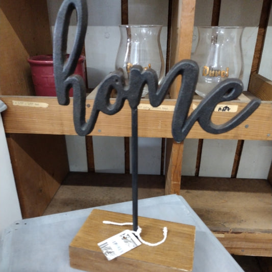 Metal Home Sign