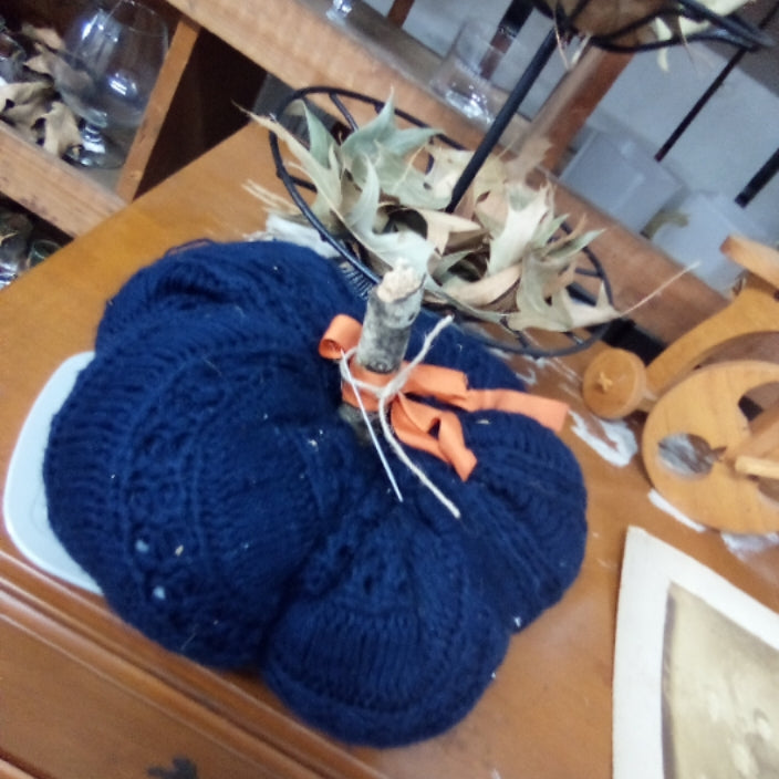 Blue Sweater Pumpkin