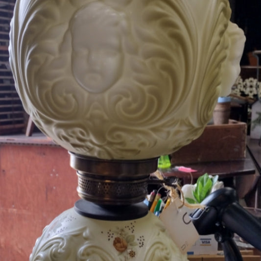 Vintage Cherub Parlor Lamp