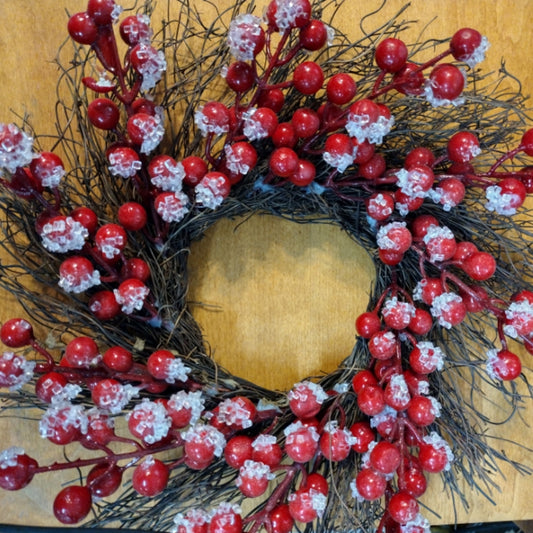 Berry Brush Wreath