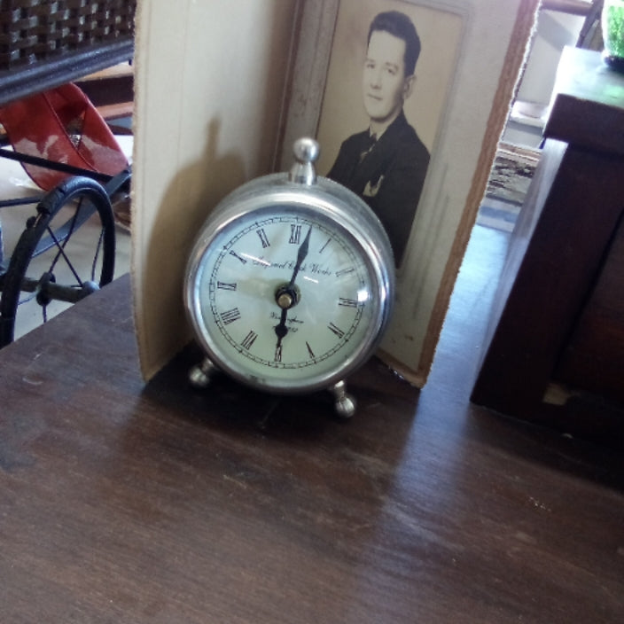 Vintage Metal Clock