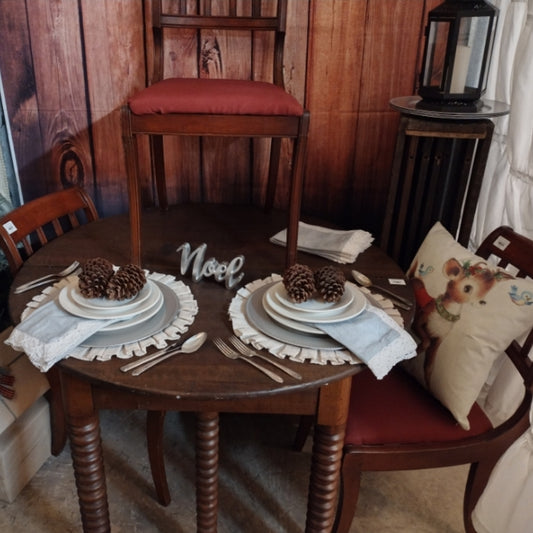 Antique Table w/ 5 Inserts