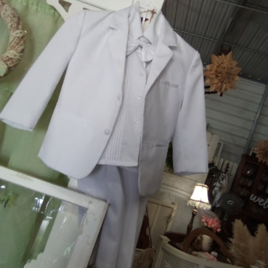 Childs White Suit