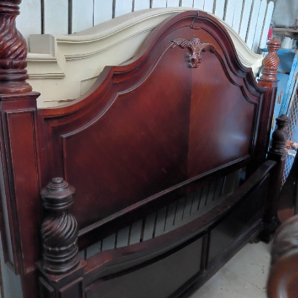 Ornate King Size Bed