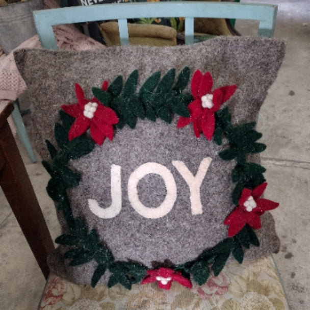 Felted Xmas Pillow