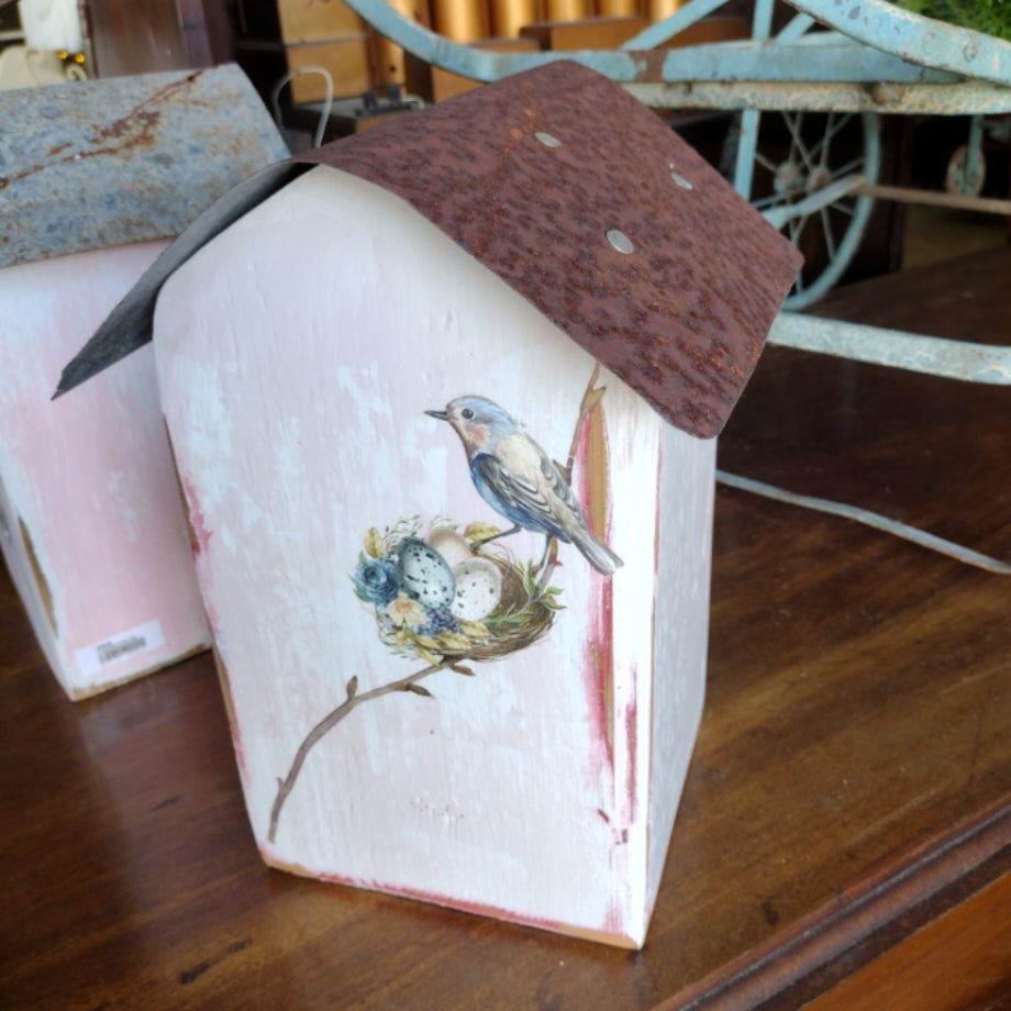 Faux Bird Houses