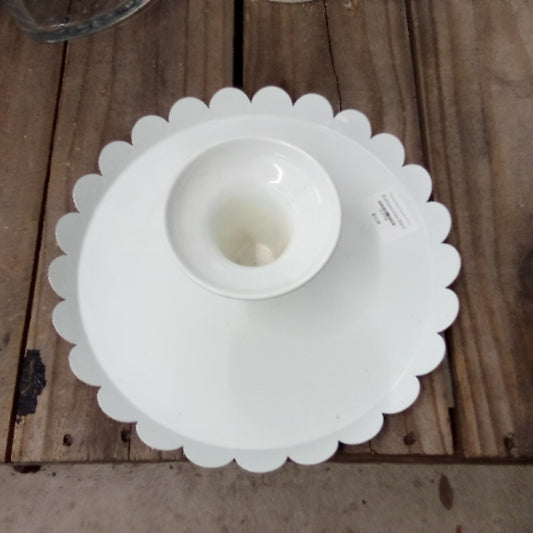 Scalloped Cake Stand