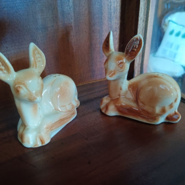 Fawn Salt & Pepper Shakers