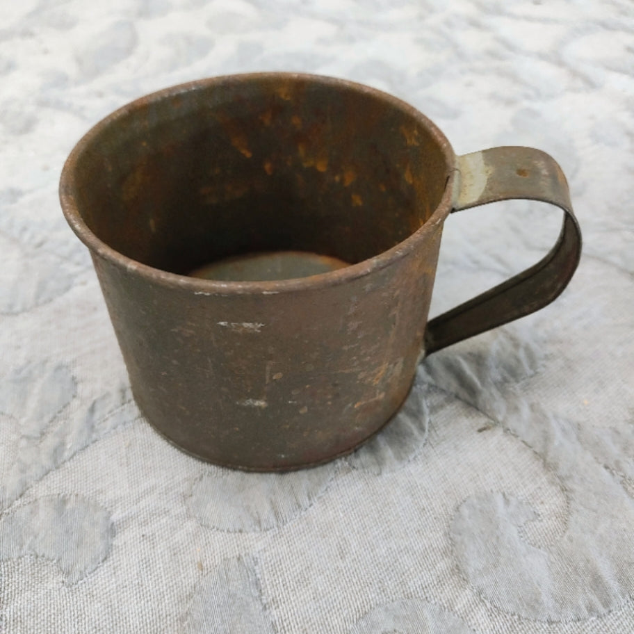 1800s Civil War Tin Cup