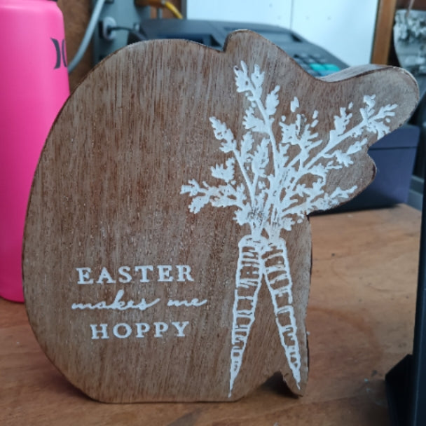 Easter Makes Hoppy Wood Decor