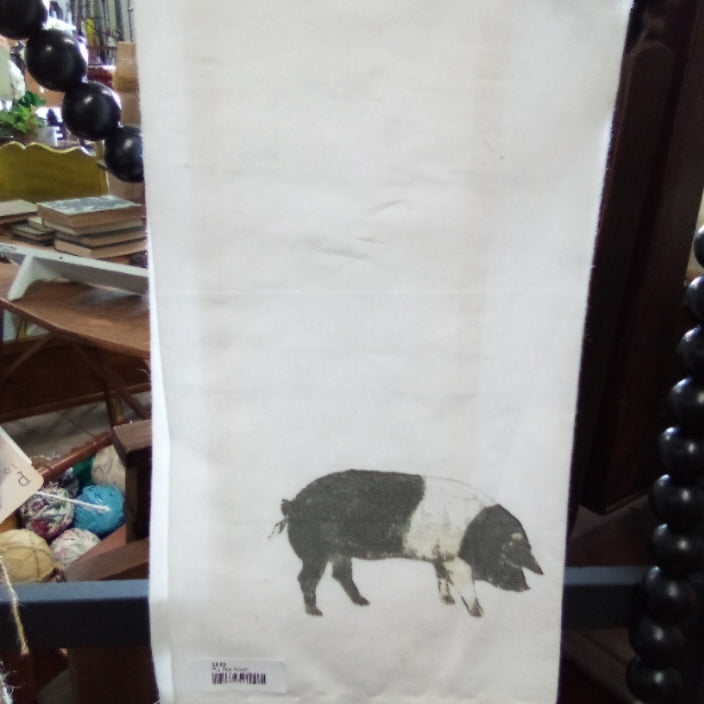 Pig Tea Towel