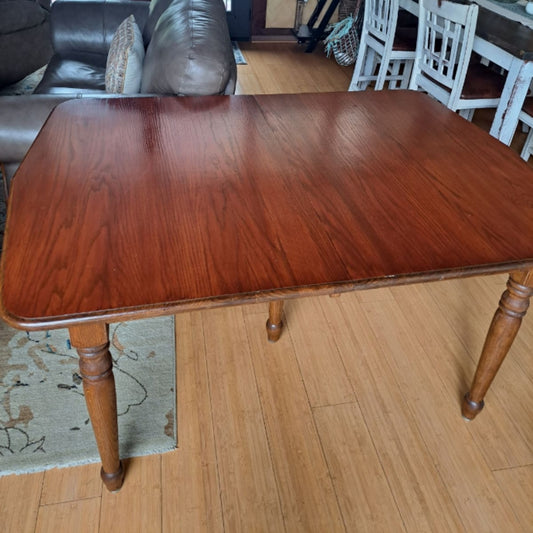 Double Leaf Fruit Wood Farm Table