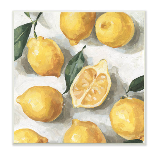 Lemon Wall Plaque Art