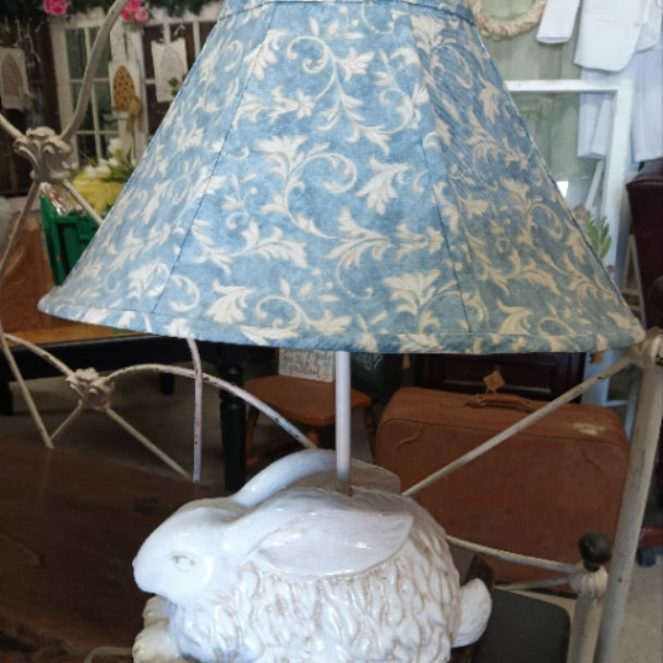 Vintage Bunny Lamp