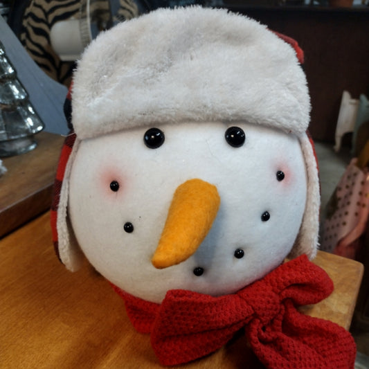 Snowman Head Tree Topper