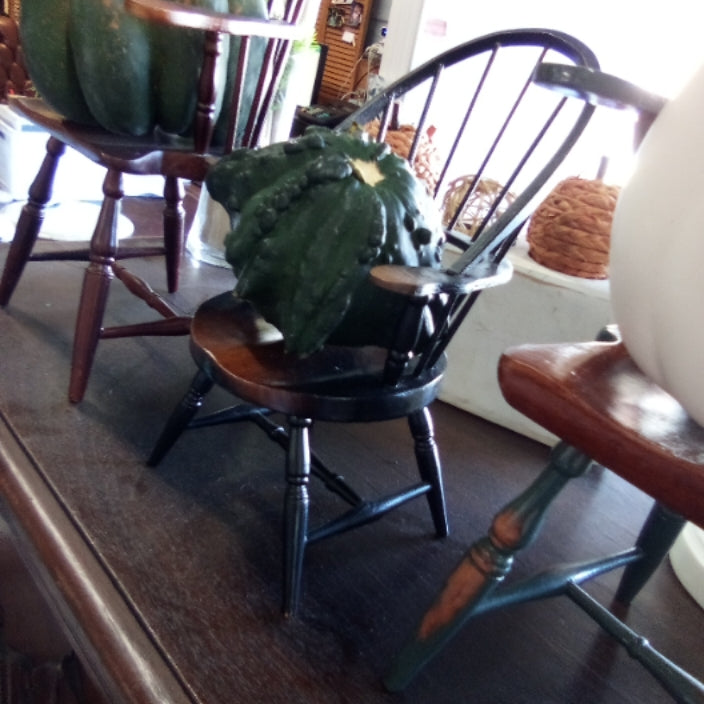 Black Windsor Doll Chair