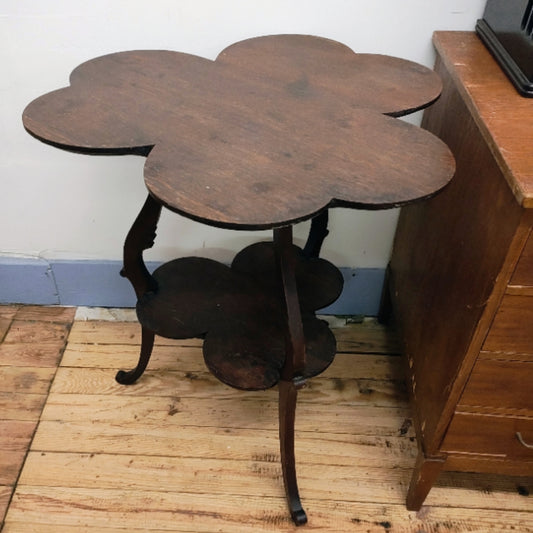 Mahogany Double Clover Table