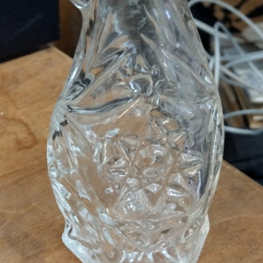 Vintage Pressed Glass Cruet