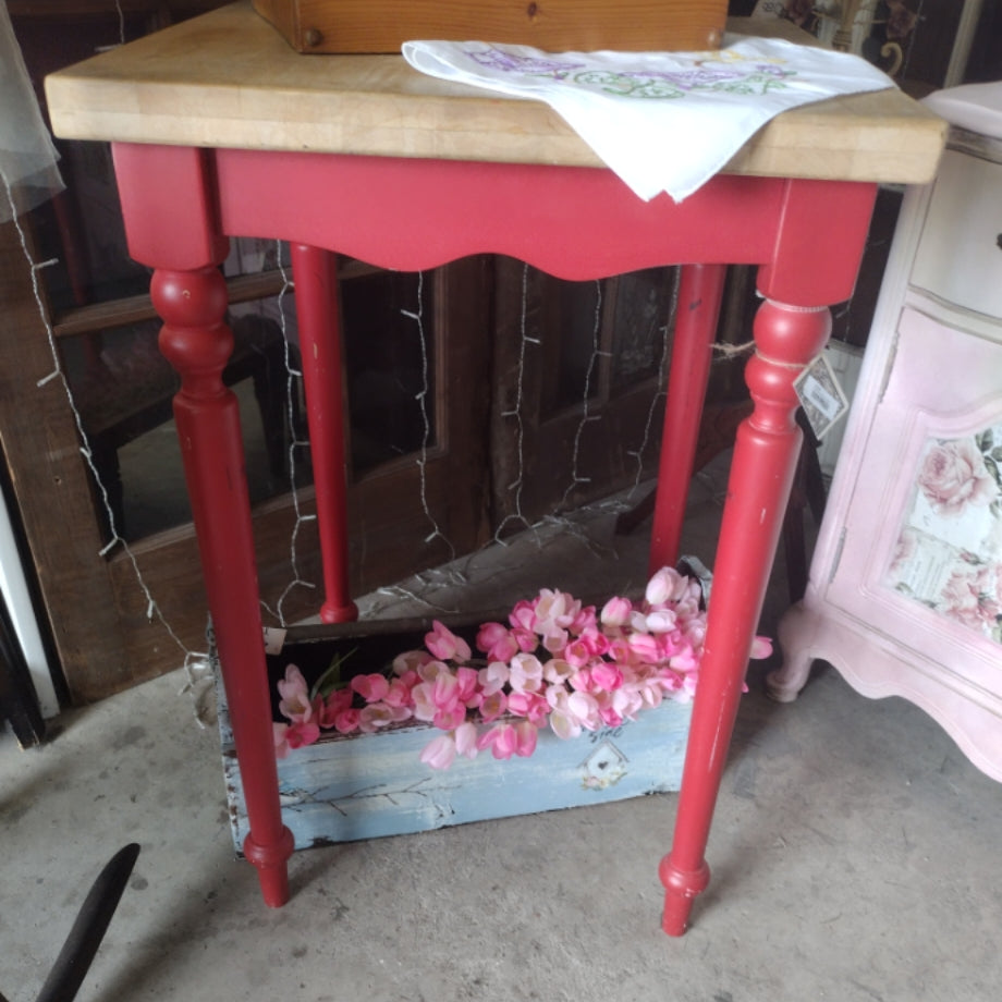 Butcher Block Table